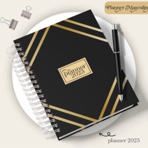 Planner Masculino Mod 03 - Arquivo Digital