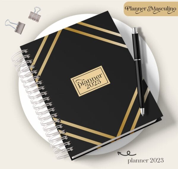 Planner Masculino Mod 03 - Arquivo Digital