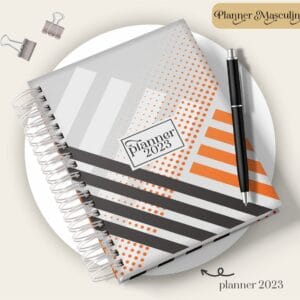 Planner Masculino Mod 05 - Arquivo Digital