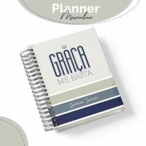 planner masculino tua graca me basta arquivo digital anotacoes