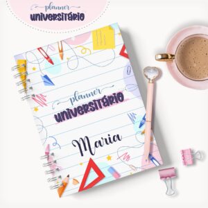 Planner Universitário Mod 01 - Arquivo Digital