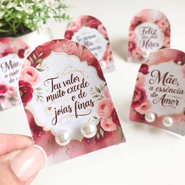 Presente Criativo Mães: Arquivo PDF com Tema Floral