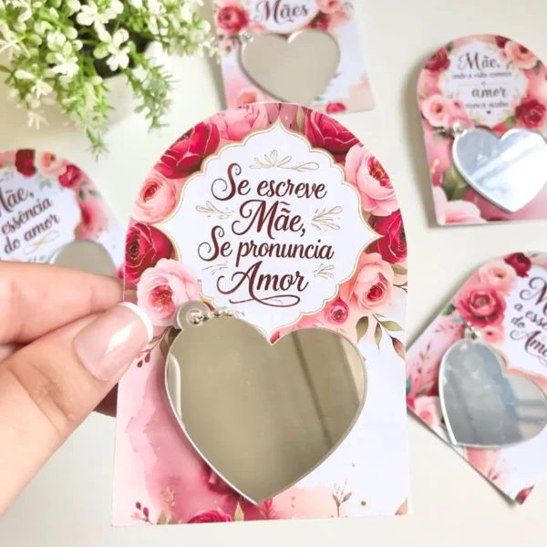 Presente Criativo Mães: Arquivo PDF com Tema Floral