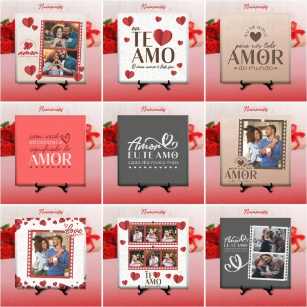 Presente Perfeito: Artes Dia dos Namorados para Sublimação