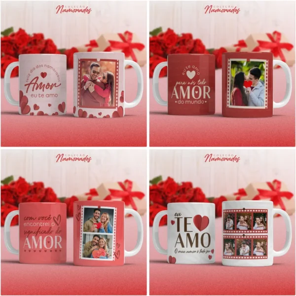 Presente Perfeito: Artes Dia dos Namorados para Sublimação