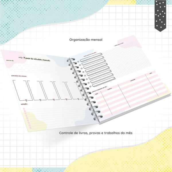 Rotinas de Estudos Menina - Arquivo Digital - Imagem 2