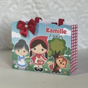 sacolinha infantil chapeuzinho vermelho arquivo digital scrapbook 1