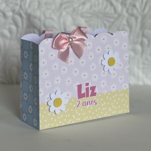sacolinha infantil floral arquivo digital papel e scrapbook 1