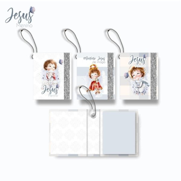 Santinhos Católicos Jesus Menino Ilustrações Aquareladas