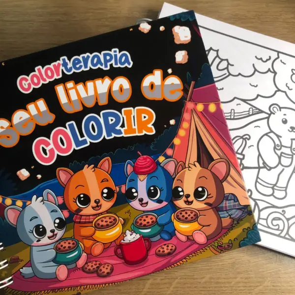 Serie Livros Para Colorir Momentos De Paz E Pascoa 5