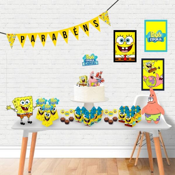 Só Um Bolinho Bob Esponja - Arquivo Digital