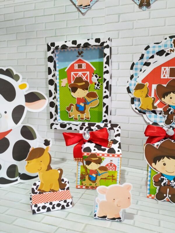 Só Um Bolinho Fazendinha Menino Festa Pronta - Arquivo Digital