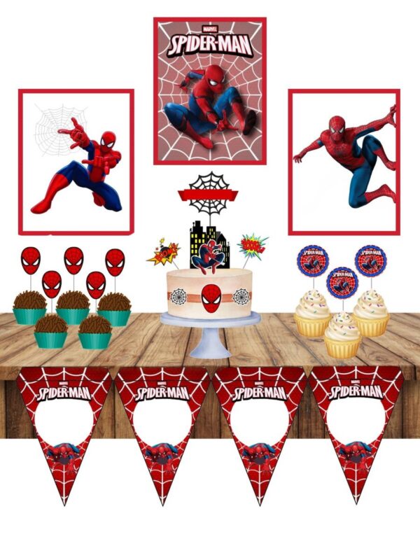 Só um bolinho Homem Aranha - Arquivo Digital