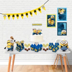 so um bolinho minions arquivo digital design