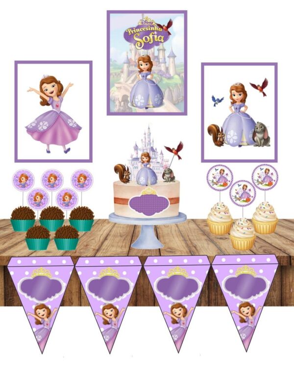 Só Um Bolinho Princesa Sofia - Arquivo Digital