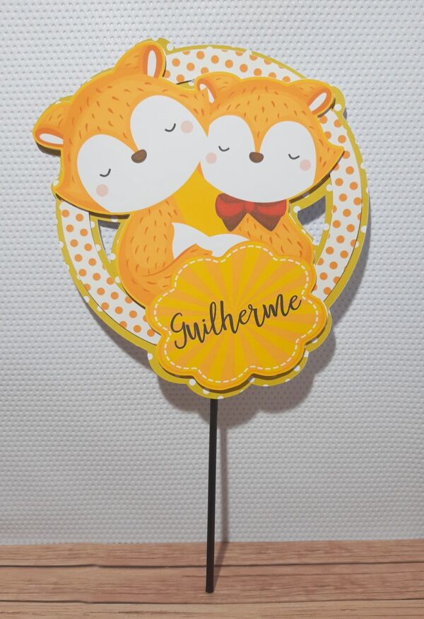 Só um bolinho Raposinha Cute - Arquivo Digital - Imagem 2