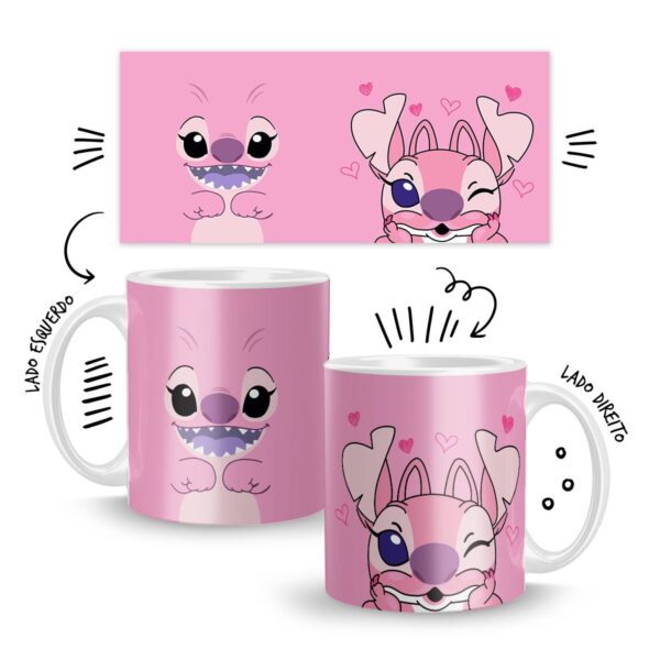 Stitch E Angel 2 Estampa Para Sublimacao We Love Stitch 3