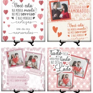 Templates de Azulejo e Caneca - Amor em Corel Draw