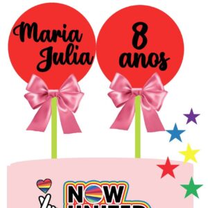 topo de bolo ballon cake now united arquivo digital now united 1