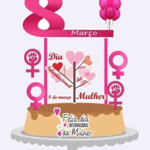 topo de bolo dia das mulheres arquivo digital topo de bolo dia das mulheres arquivo digital