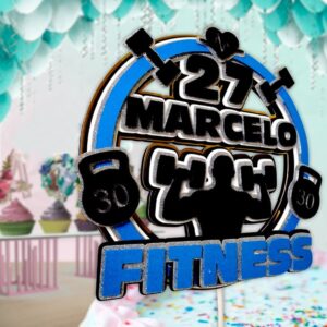 topo de bolo fitness arquivo digital arquivo digital 1