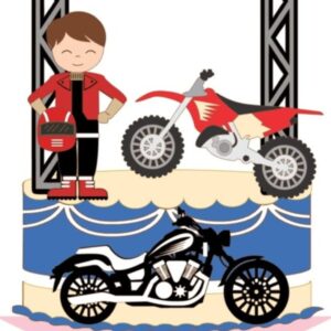 topo de bolo motociclista arquivo digital topo de bolo motociclista arquivo digital