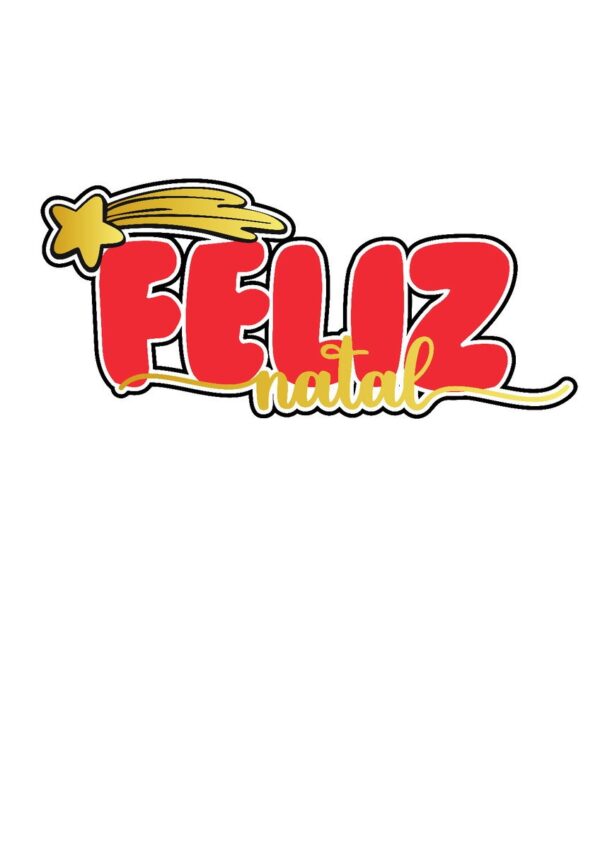 Topo de Bolo Natal 8 - Arquivo Digital