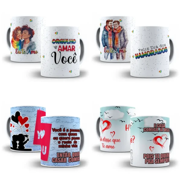 Transforme Produtos com Artes Românticas para Sublimação