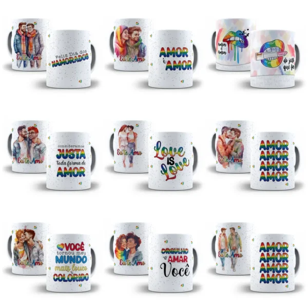 Transforme Produtos com Artes Românticas para Sublimação
