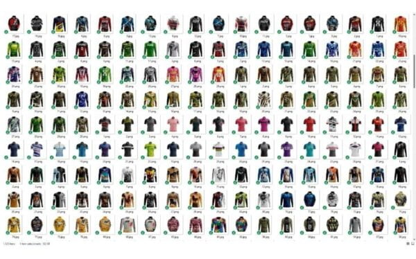 Ultra Pack Sublimação +1000 Vetores Camisa Esportes