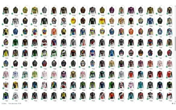 Ultra Pack Sublimação +1000 Vetores Camisa Esportes