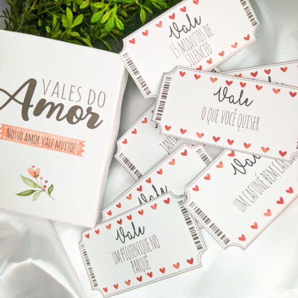 Vales do Amor Dia dos Namorados - Studio e pdf