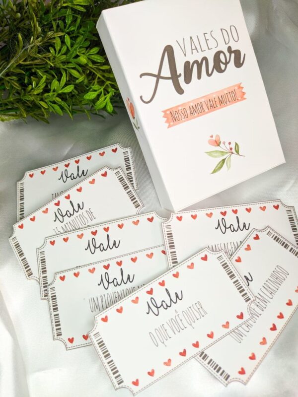 Vales do Amor Dia dos Namorados - Studio e pdf - Imagem 4