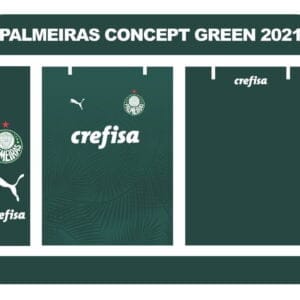 Vetor Camisa Palmeiras 1 Titular 2022-2023 Arte Corel Cdr