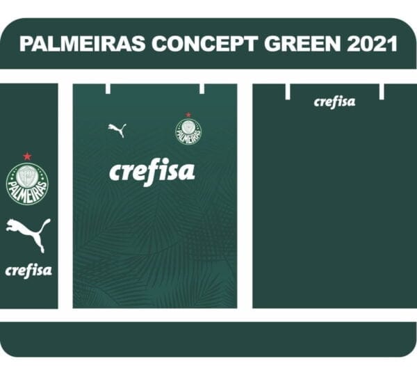 Vetor Camisa Palmeiras 1 Titular 2022-2023 Arte Corel Cdr